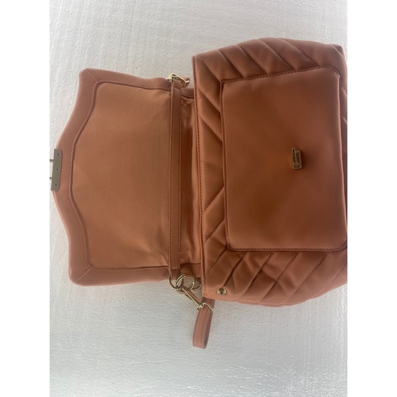 A New Day Quilted Crossbody Bag Convertible Shoulder Bag Chain Strap - Picture 3 of 5